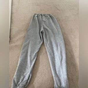 Pretty little thing light grey sweatpants